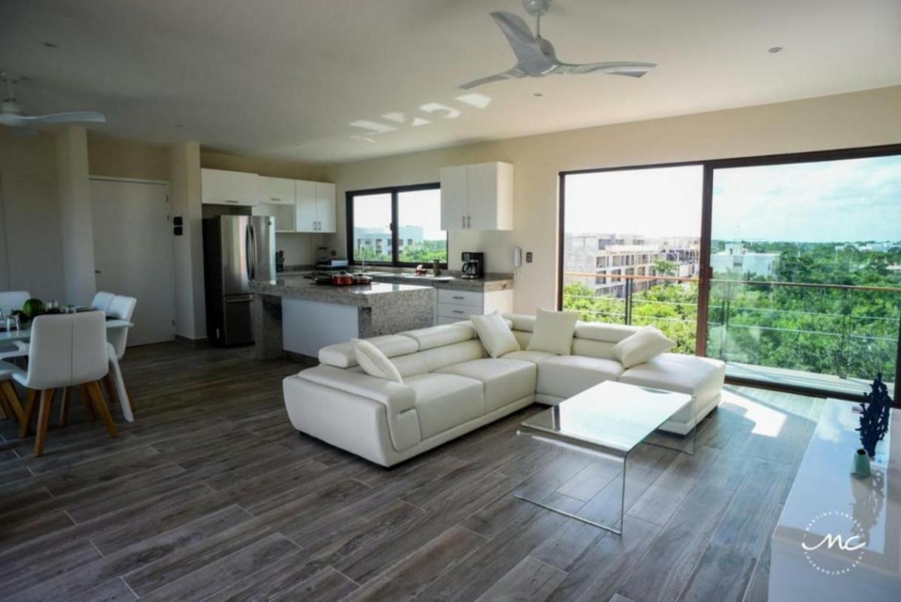 Penthouse Blue Luxury La Veleta Apartman Tulum Kültér fotó