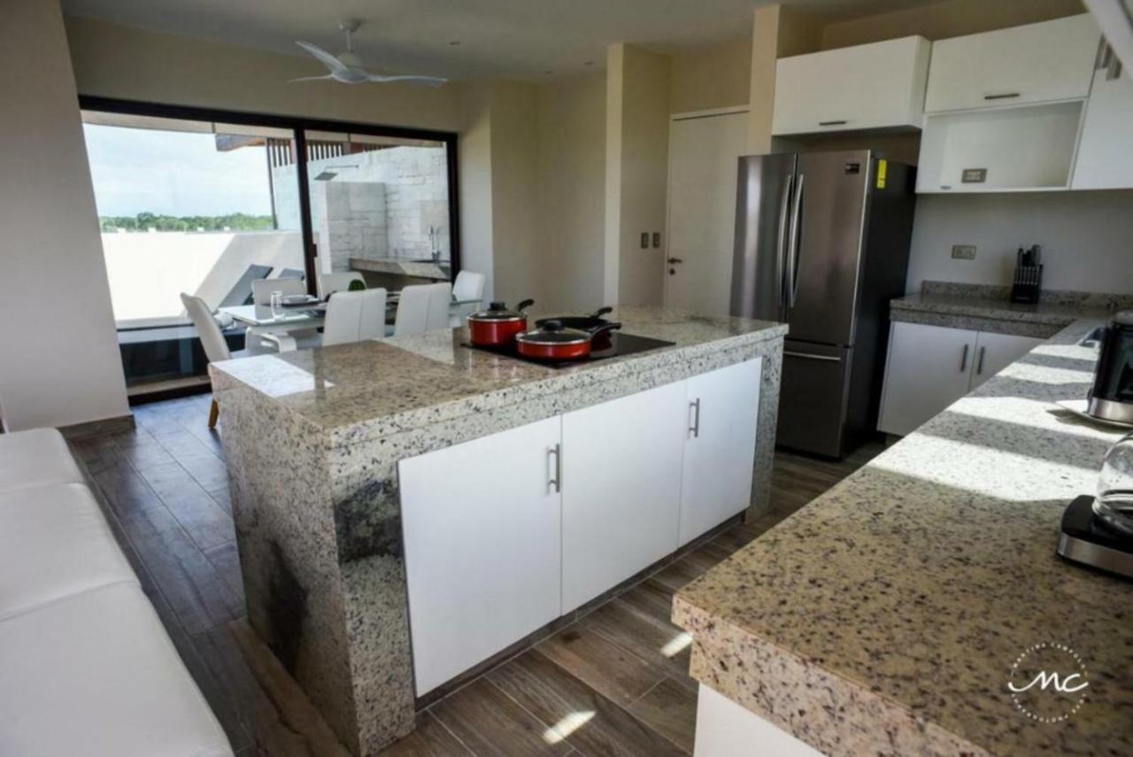 Penthouse Blue Luxury La Veleta Apartman Tulum Kültér fotó